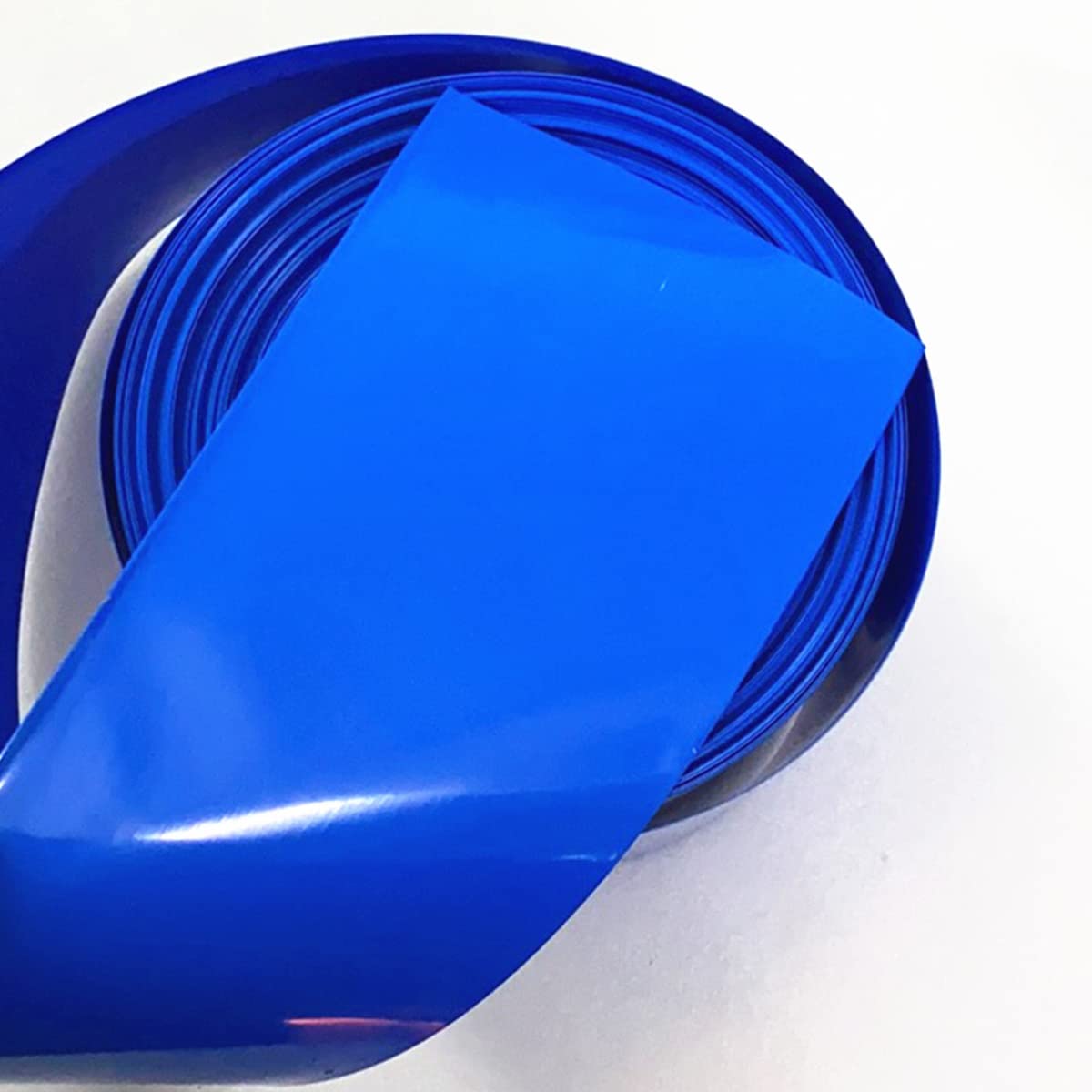 Płaskie rurki termokurczliwe z PVC, Wąż termokurczliwy PVC Opaska akumulatorowa 260-300x0,15mm 1m(300x0.15mm(1meter))