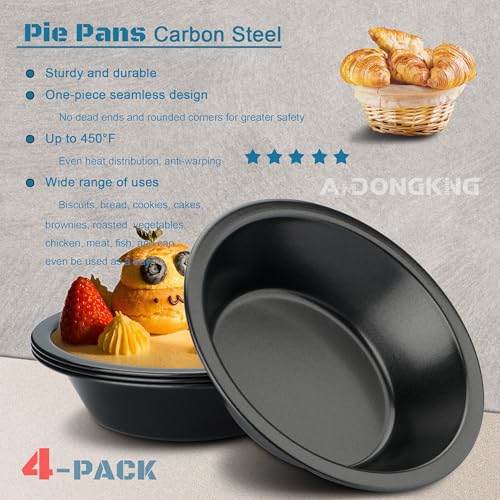 Amdongking 5 Inch Small Pie Pan thumb #3
