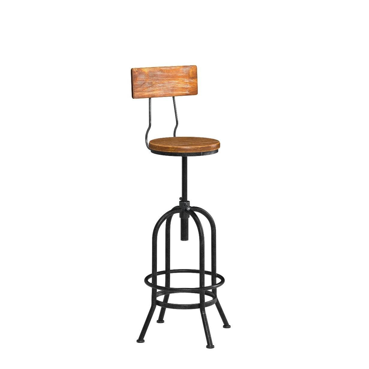 Vienna Thonet No. 18 barkruk hout zwart