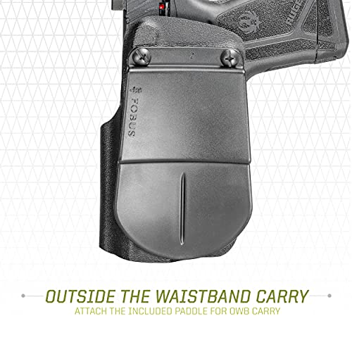 Fobus Rmax9 Concealed Carry Holster For Ruger Max-9 Pistol, Optics Ready, Tuckable Iwb And Owb, Right Handed #TOP4