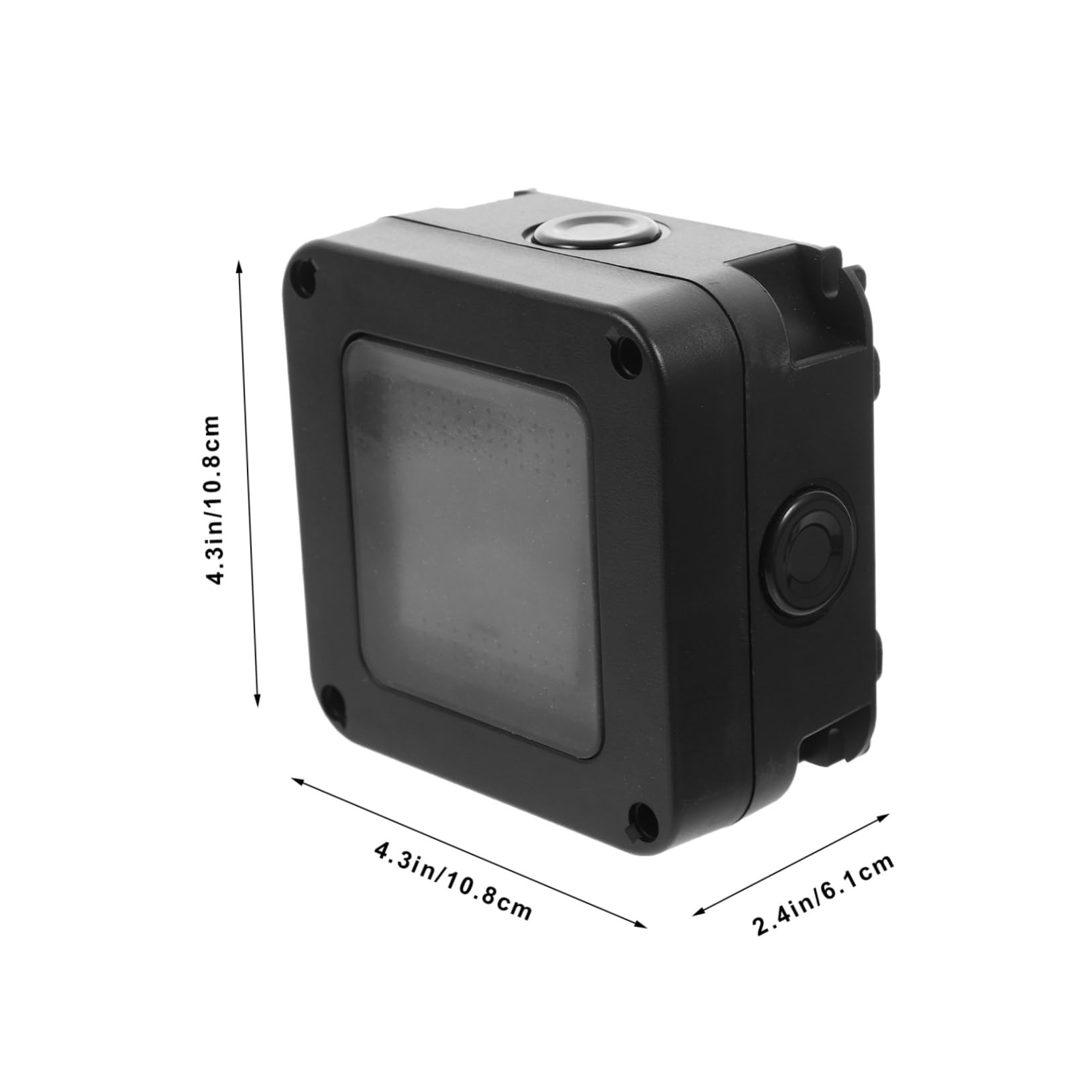 Cabilock Outdoor Plug Covers Waterproof Switch Single Outlet Weatherproof Outlet Box Easy Install