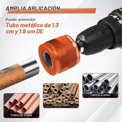Herramienta para lijar tubo de cobre 5 Imagen adicional