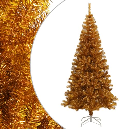 Árbol de Navidad artificial de 180 cm denso que ahorra espacio en tu piso 2
