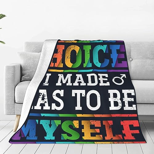 Thickened Fuzzy Pride Throw