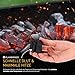 Flammingo® Grillkohle aus Hartholz – 100% Naturkohle mit Langer Brenndauer & intensivem Grillaroma – extra große Körnung – Holzkohle für Grill, Smoker & BBQ – 20kg