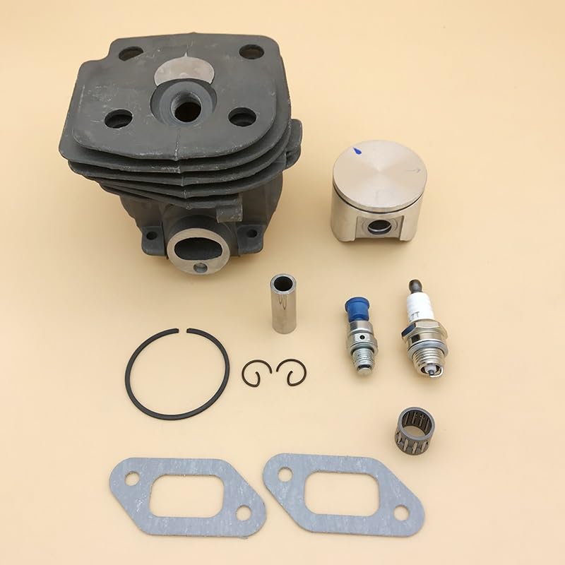 Części ogrodowe Zestaw tłoka głowicy cylindrów 47mm do HUSQVARNA 359 357 XP 357XP części silnika piły łańcuchowej 537 15 73-02 Części ogrodowe