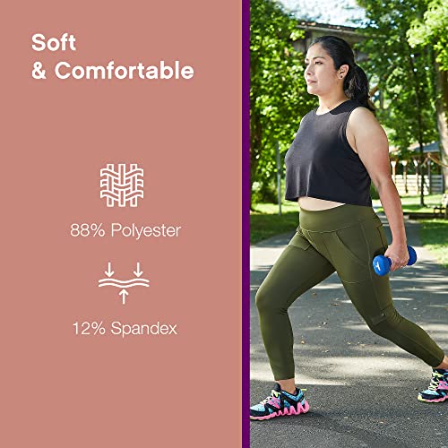 No nonsense Women's Sport Ankle Length Legging with Pockets4