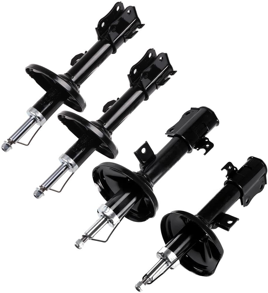 SCITOO Shocks Struts,Front Rear Shock Strut Absorbers Kits for 2004 2005 2006 2007 for Suzuki Aerio Auto Shocks Struts