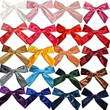 Big Hair Bows Girls Toddler Velvet 5 inches 20 PCS Hair Clips for Girls Alligator Baby Ponytail Hold
