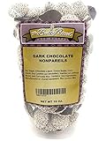 Dark Chocolate Nonpareils, Bulk Size (1 lb. Resealable Zip Lock Stand Up Bag)