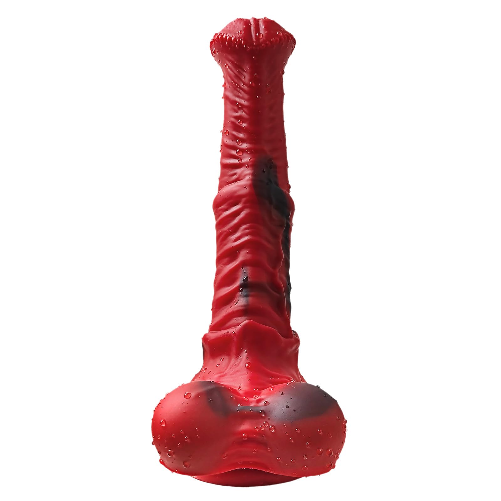 Dildo extra large mostro fantasia animale cavallo pene silicone anale plug anale dildo classico dildo for donne uomini(L)