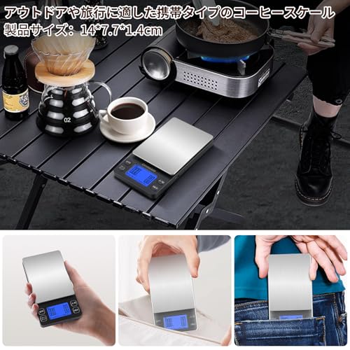 DIHAKARI ポケットコーヒースケール の商品画像 1