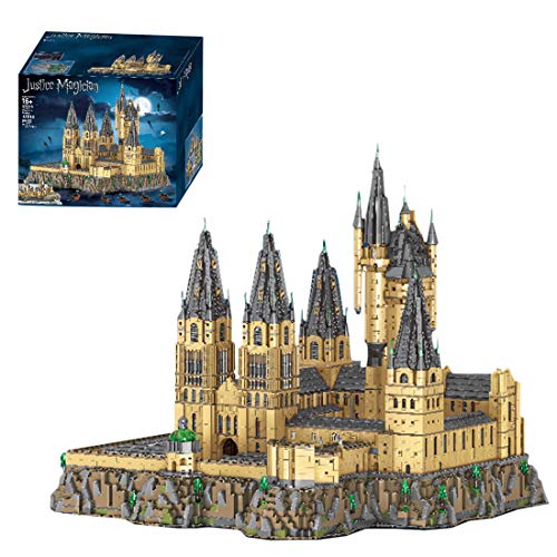 Leic Technic 12918 pezzi modello di castello centrale 3 in 1 famoso architettura mattoni modello per Harry Potter Hogwarts Castle compatibile con Lego 71043