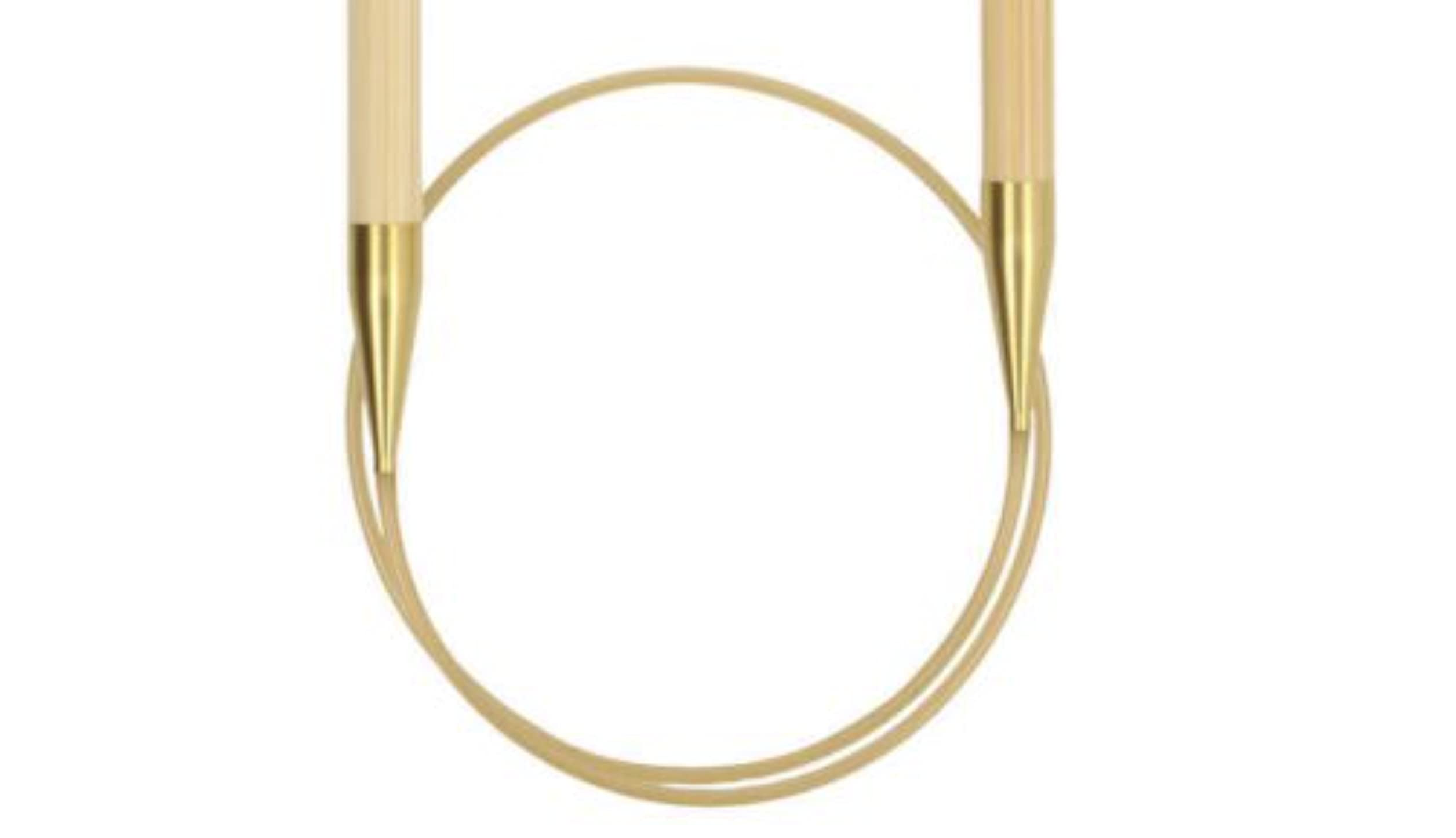 Tulip Knina Swivel Circular Needle 60 cm 8.0 mm - 1 piece, Beige, 8.00mm - Image 3