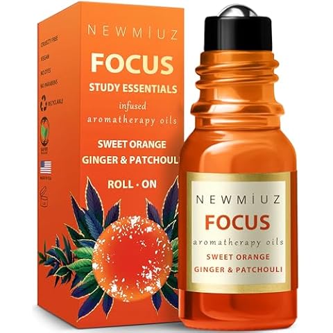 Focus Roll On Essential Oil Blend for Memory Cover