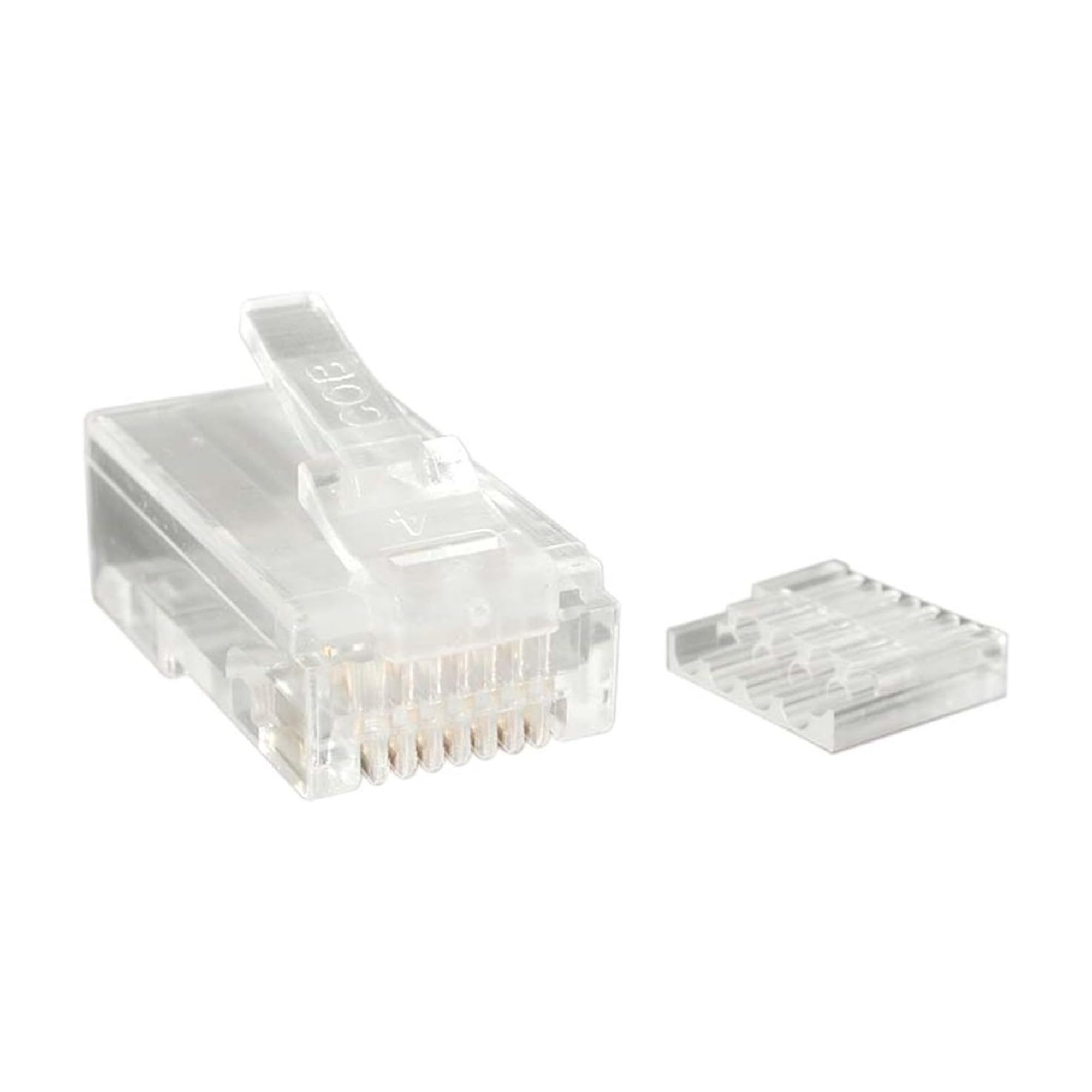 Platinum Tools 106188J Platinum RJ45 Cat6 redondo sólido 100/tarro