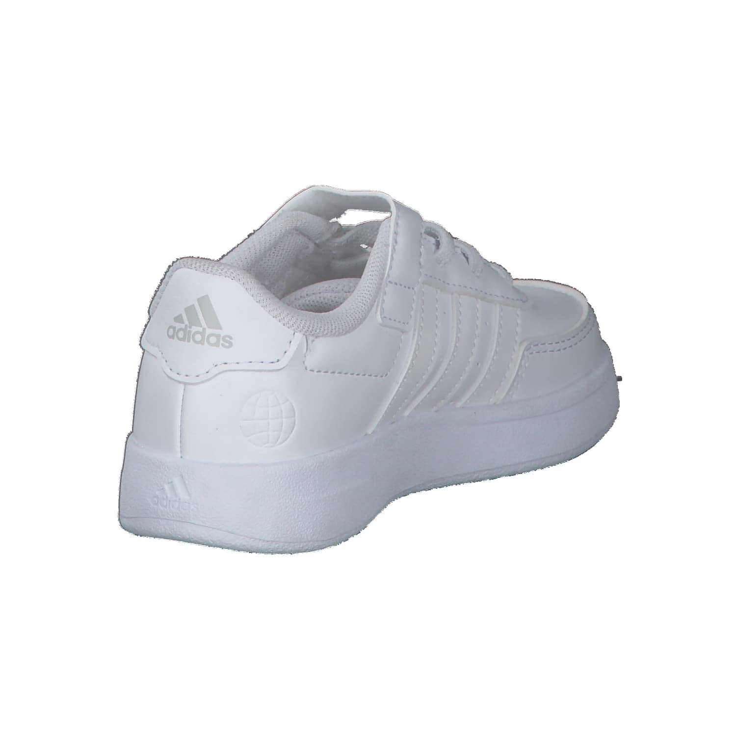 adidas Breaknet Lifestyle Court Elastic Lace and Top Strap Shoes, Zapatillas de Tenis, Cloud White/Cloud White/Grey One, 38 EU