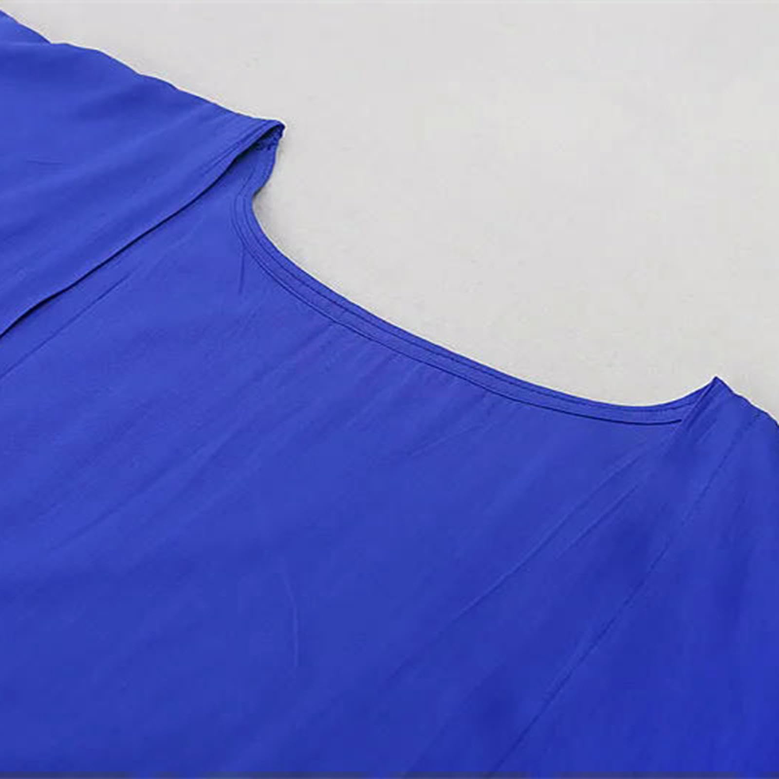 Copricostume da Spiaggia Coperchio di Bikini Cotone ups Beachwear Kimono Beach Robe Maxi Long Women Welf Cardigan Swimsuit Covers-Blu-Una Dimensione