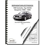  VW Corrado Typ 50 (88-95) Karosserie-Montagearbeiten Innen Außen Reparaturanleitung