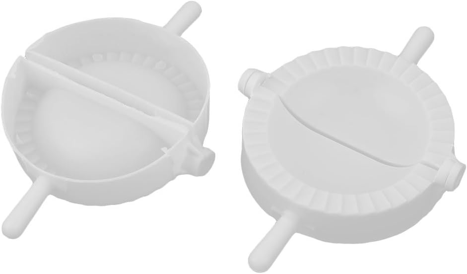 Plastic Kitchenware Pie Wonton Pastry Dumpling Making Mould Tool Mold 2pcs White (id: 65c c05 5cf 25f 034 (id: 65c c05 5cf 25f 034