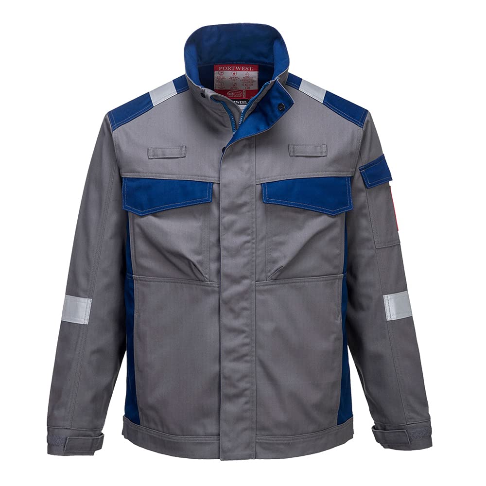 Portwest Bizflame Ultra Jacket - Color: Grey - Talla: XL