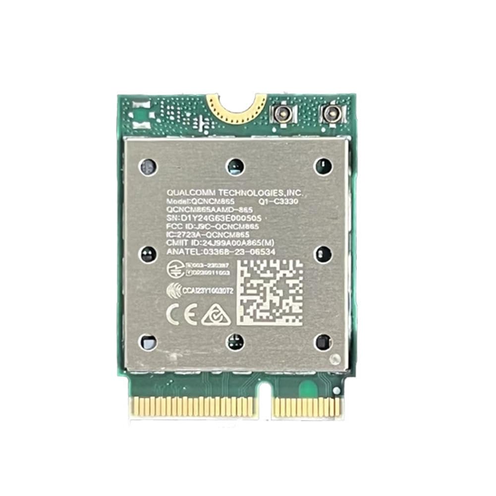 WiFi7 QCNCM865 Scheda WiFi Wireless Bluetooth 5.4 Adattatore di Rete Wireless A Tre Bande con Antenna Esterna da 12 DBi per Win11