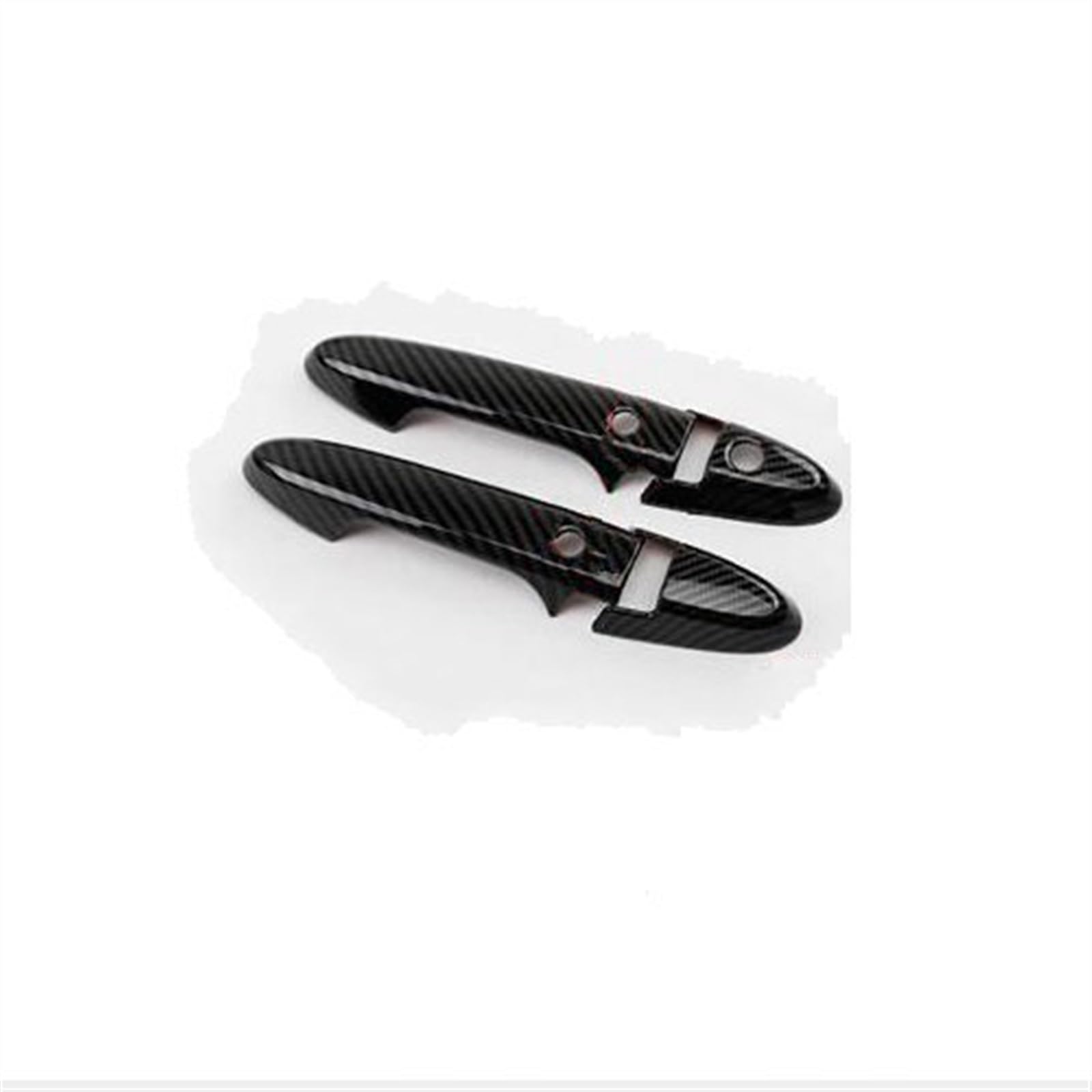 Kjhopy Carbon A Carbon Fiber Chrome Car Door Handle Bowl Cover For Hrv Hr-V For Vezel 2014-2019 C287 Accessories Sticker Exterior Door Handle(Carbon A)