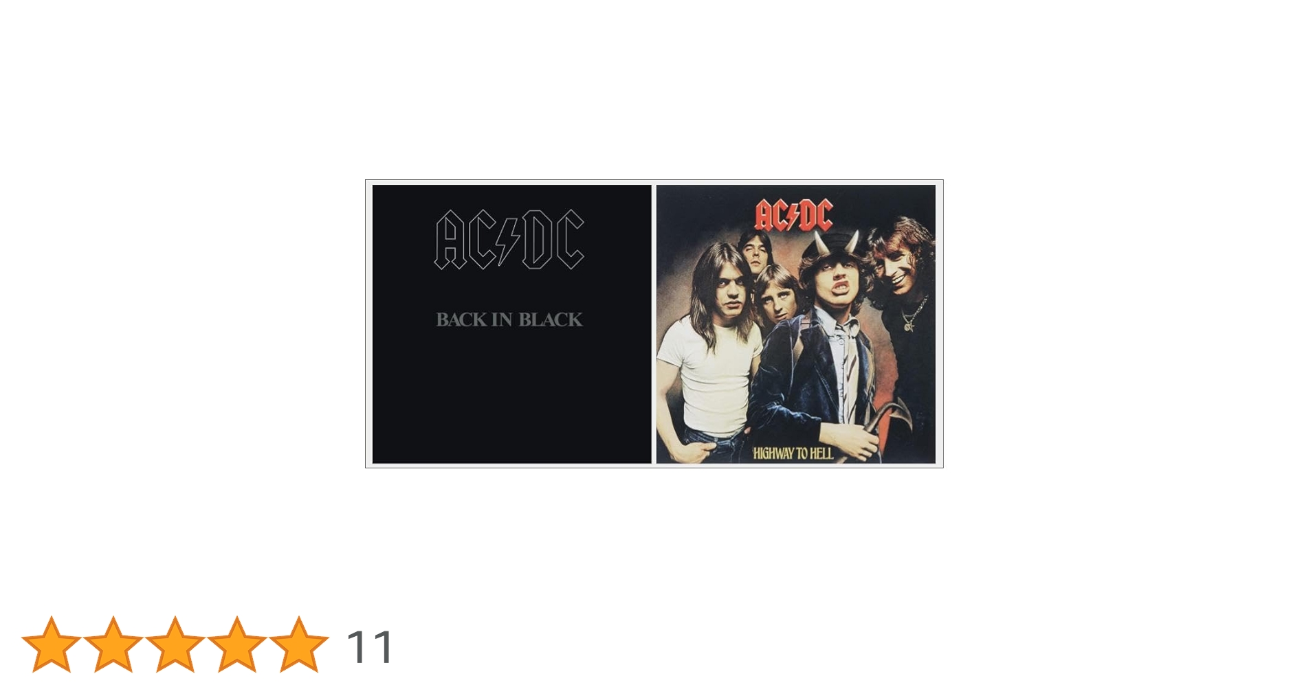 AC/DCセット Highway to Hell & Back in Black AC/DC - Back in Black & Highway To Hell (Remastered Deluxe