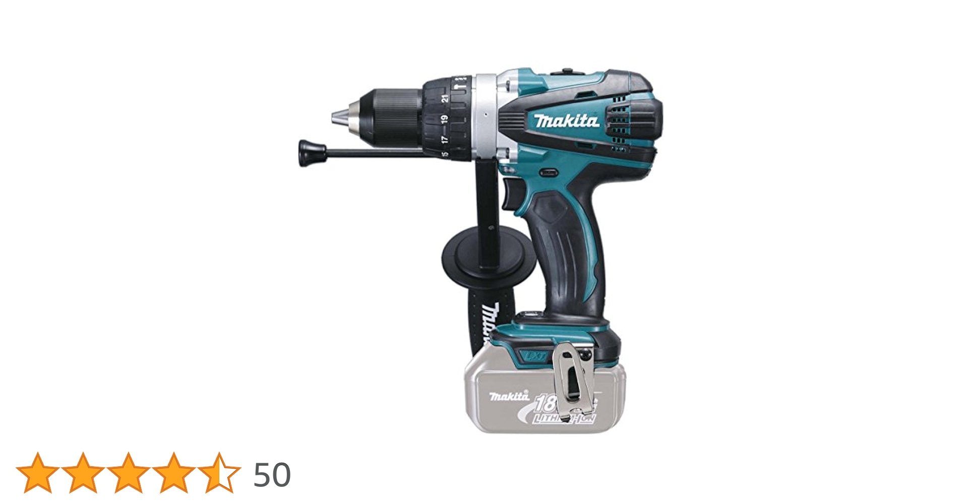 Trapano Avvitatore Makita 18V Percussione - Kit Con 2 Batterie 3Ah E Valigetta