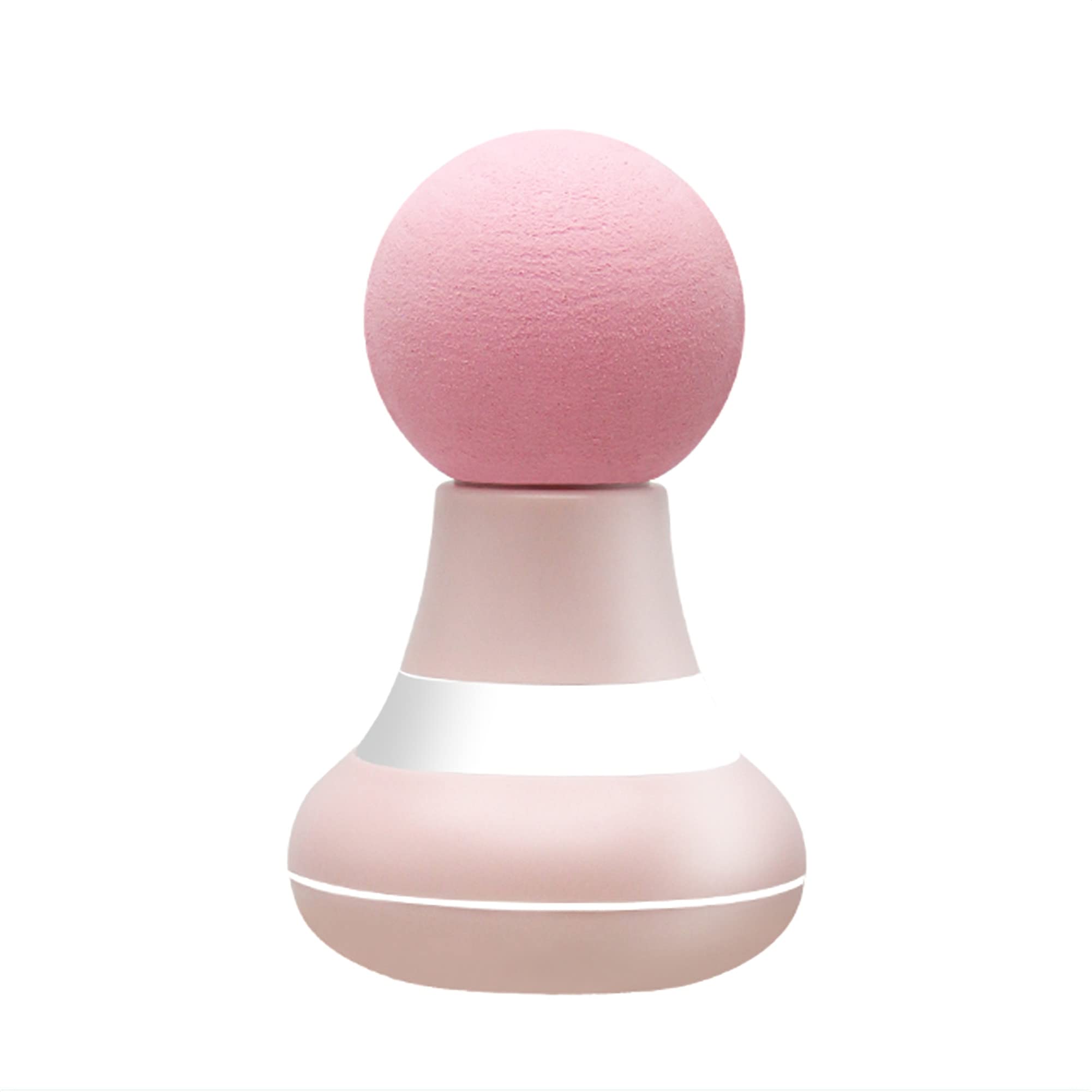 Upgrade 2.0in*4.5in - Mini Electric Handheld Massager Wand, Powerful 6 Speed Vibration Modes,Cordless Handheld and Portable,Suitable for Shoulder,Neck and Back Massage-Pink