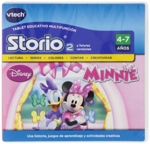 VTech - Juego para Tablet Educativo, Storio, Minnie (3480-231722)
