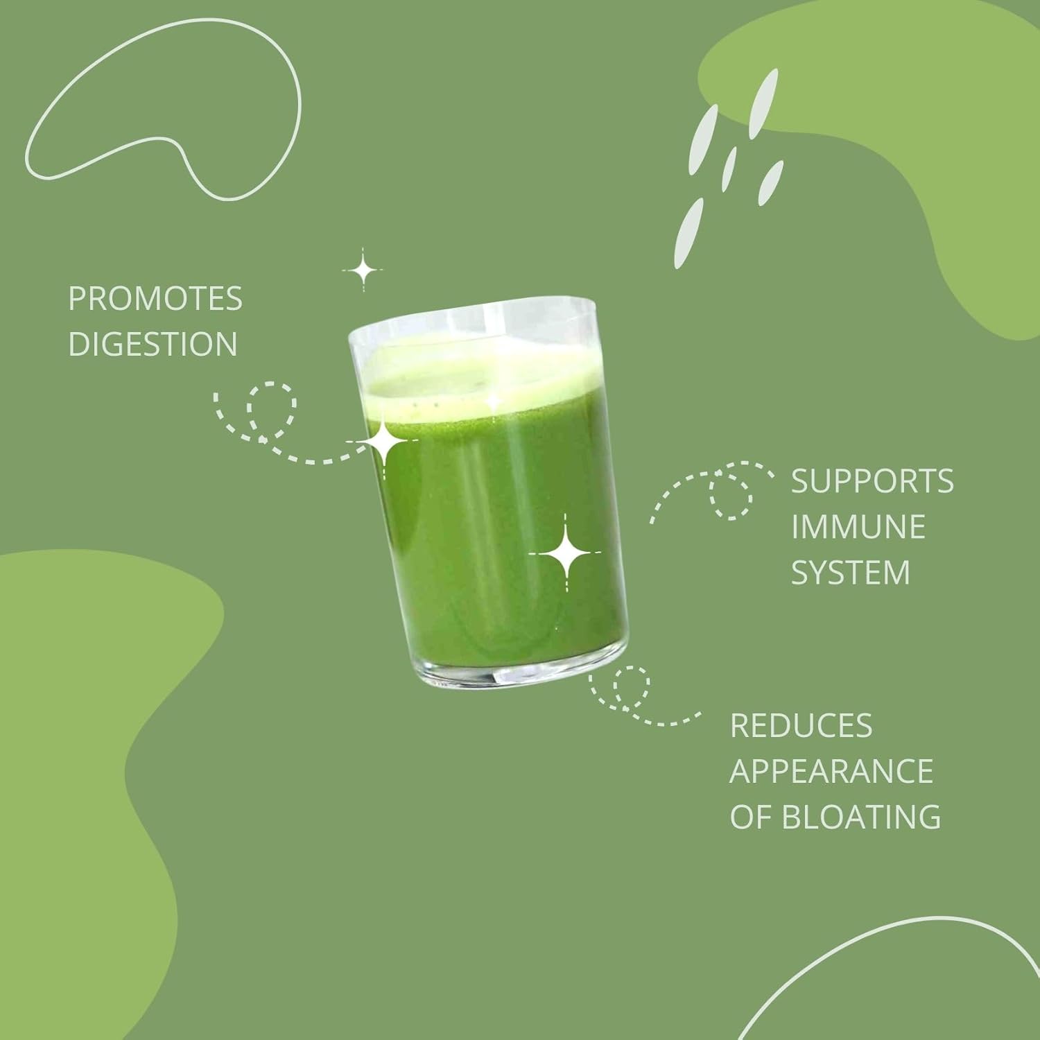 Consult Health Gut-Duction Bloat Control – Gut Health Support Superfood Formula – Plant Based Proteins - Probiotics – Powder Drink Mix – 28 Servings – 9.9 oz.