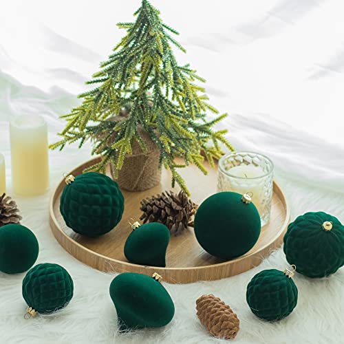 KI Store Palline di Natale in velluto