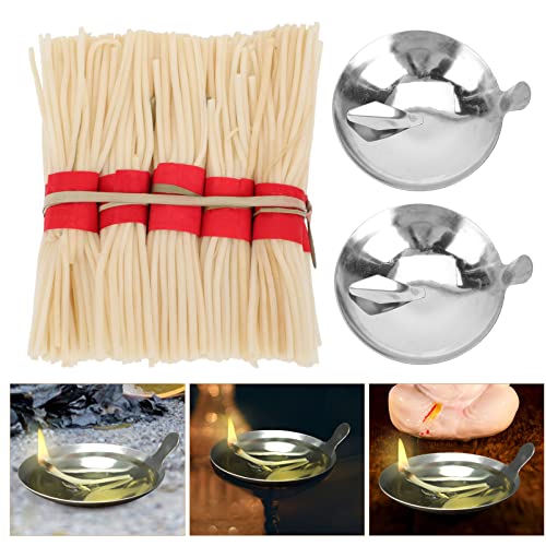 Set de mechas de aceite para hacer velas DIY miniatura 5