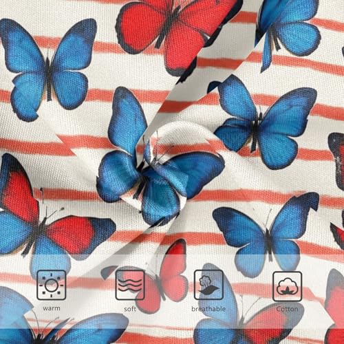 Joisal Red Blue Butterflies Stripes Toddler Underwear Floral 2t Cotton Girl Panties Cute Animals Briefs Kids Undies3