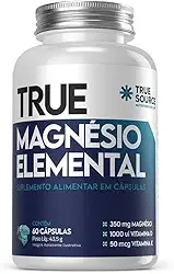 Magnesio Elemental 725MG - 60 CAPS - TRUE SOURCE