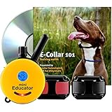 Educator ET-302-TV Bundle: Two Dog Mini 1/2 Mile E-Collar Remote Dog Training Collar Plus 101...