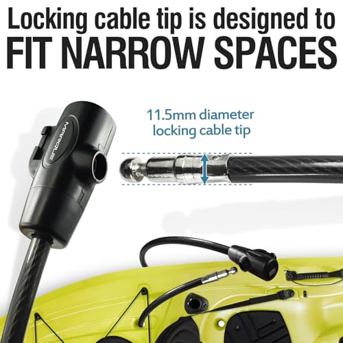 MARQUE 7-Foot 3/8-Inch Keyed Cable