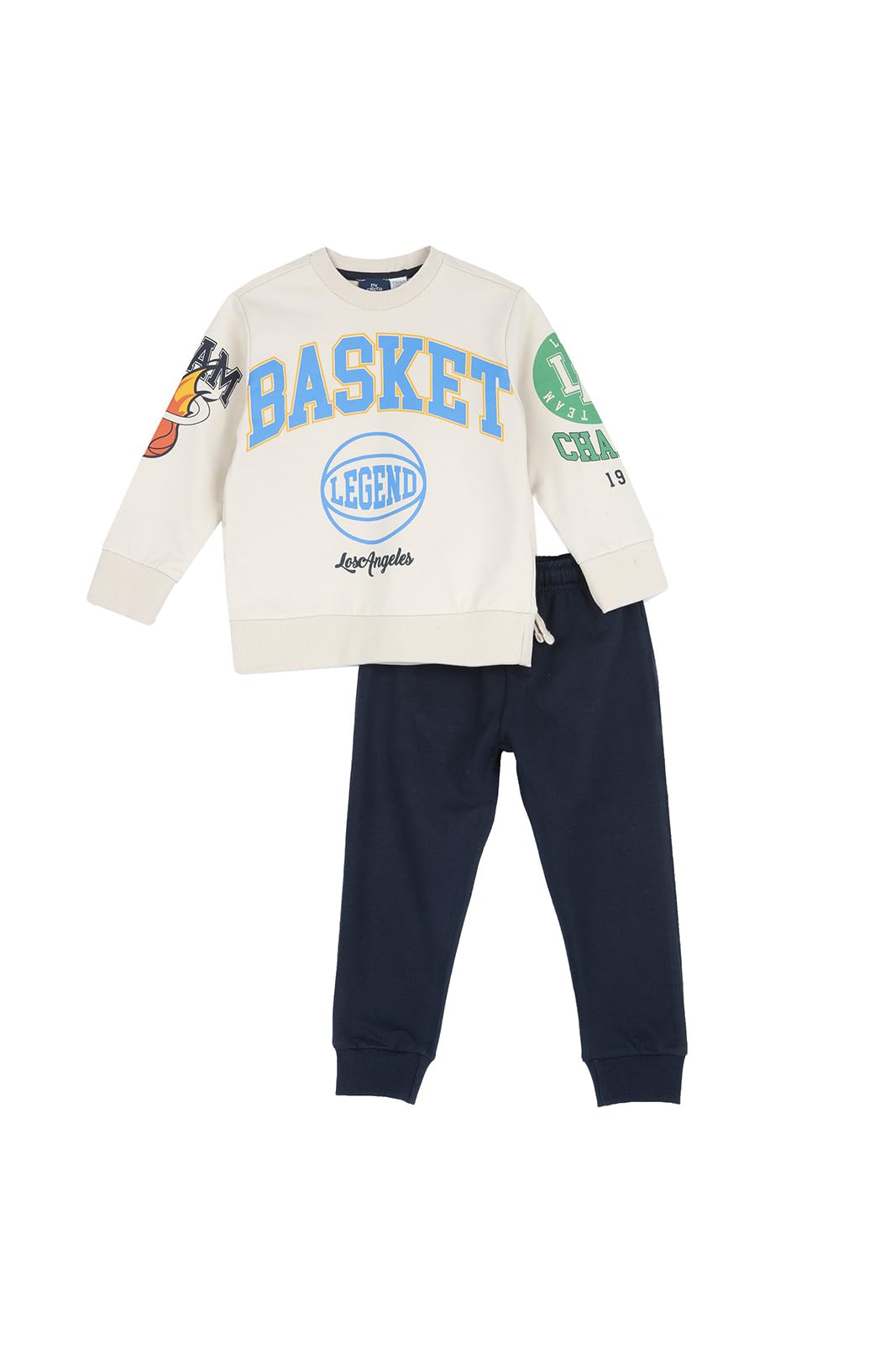 Chicco, Conjunto Chándal Niña y Niño, Sudadera y Pantalones de Algodón Suave, Diseñado en Italia, Ropa Niñas y Niños