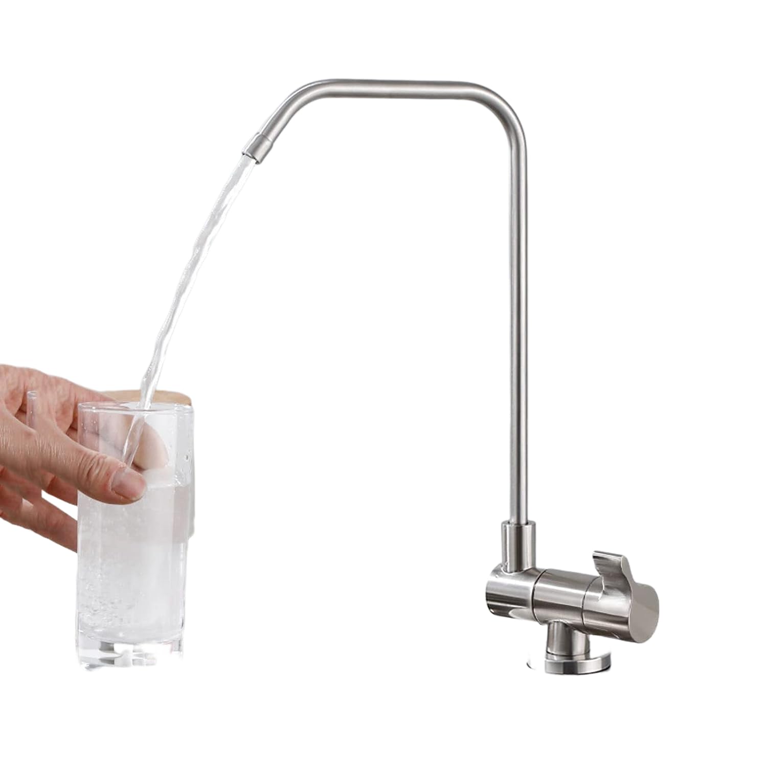 Grifos de cocina para sistema de filtro de agua Grifo de agua filtrada con rotación de 360 ° Grifo de filtro de agua-Chrome