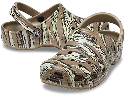 Image of Crocs Classic Khaki Clog-(206454-260)-7 UK Men / 8 UK Women (M8W10)