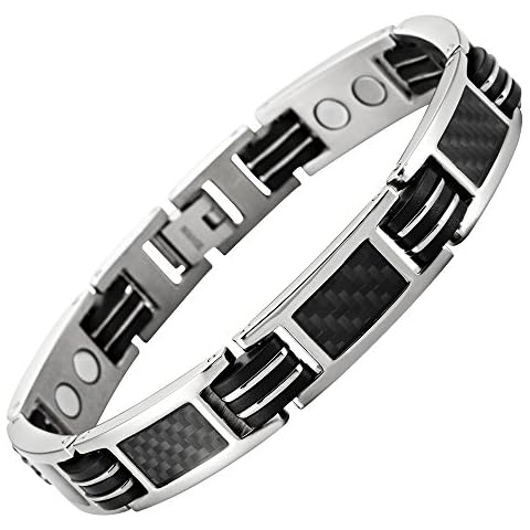 Willis Judd Mens Titanium Magnetic Bracelet Cover