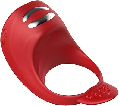 Vibrador de anillo de pene para hombre 7 frecuencia ...