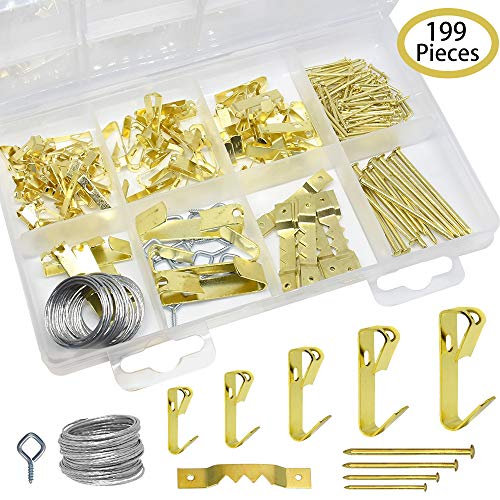 Set Di Ganci Per Quadri MumdoYAL | Appendini Robusti Per Pareti | Include Viti E Attrezzi - Foto 6