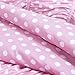 Mizone Lia 4 Piece Comforter Set, Pink, Full/Queen