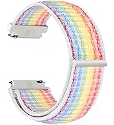 Vodtian 20mm Nylon Armband Kompatibel mit Samsung Galaxy Watch 5/4 40mm 44mm/Galaxy Watch 5 Pro 4...