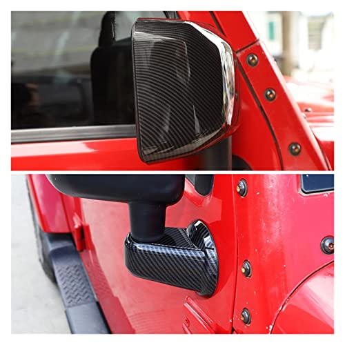 Coques de rétroviseur Wrangler JK 2007-2017 style carbone - 2