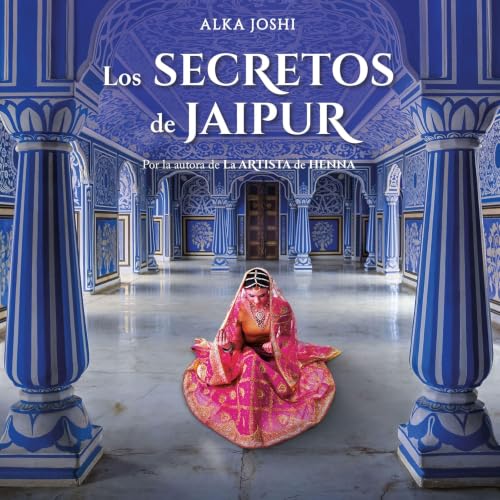 Diseño de la portada del título Los secretos de Jaipur