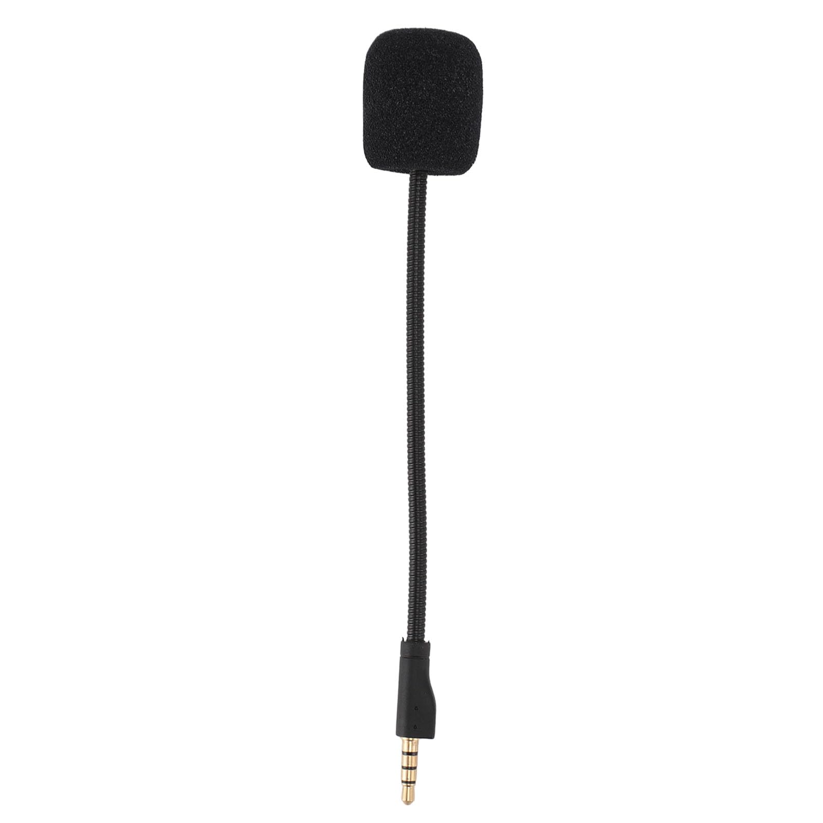 Micrófono de Juego de Repuesto para 1, Micrófono de Juego con Cancelación de Ruido Desmontable, Micrófono de Auriculares para Juegos Flexible con Espuma, Plug