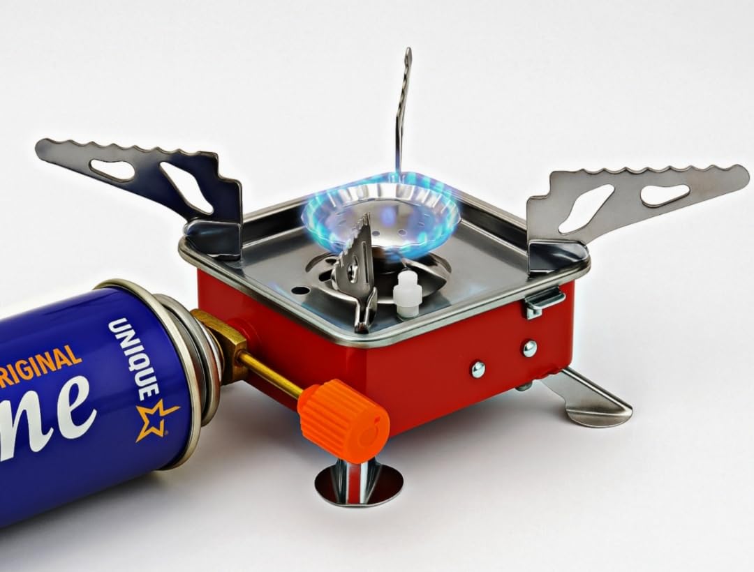 WhiteBadger Portable Camping Stove for Outdoor Hiking & Backpacking | Foldable Butane Gas Burner | Lightweight & Durable-image-44